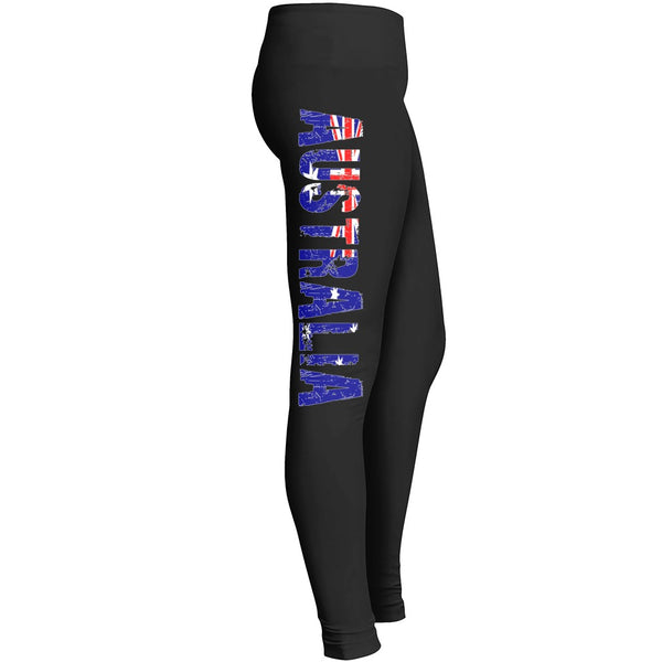 Australia Country Leggings Australia Lover Girls Leggings Fit For Outdoor Indoor Even Workout Yoga Leggings