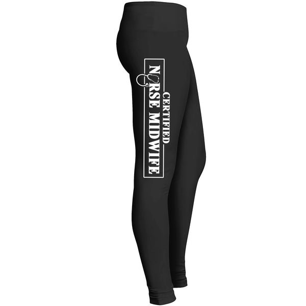Certified Nurse Midwife Leggings For Nurses Girls Fit For Yoga Workout Or Indoor And Outdoor Leggings