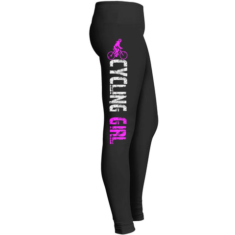 Cycling Girl Awesome Leggings Exclusive Cycle Girls Tights Fit For Cycling Running And Yoga Leggings