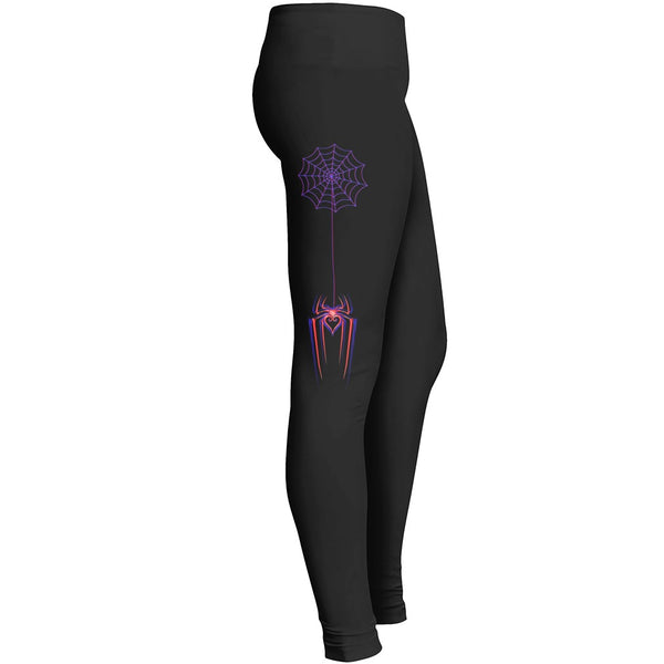 Awesome Spider Web Leggings For Spider Lover Girl Cool Enough To Go Outdoor Or Indoor Even Yoga Leggings