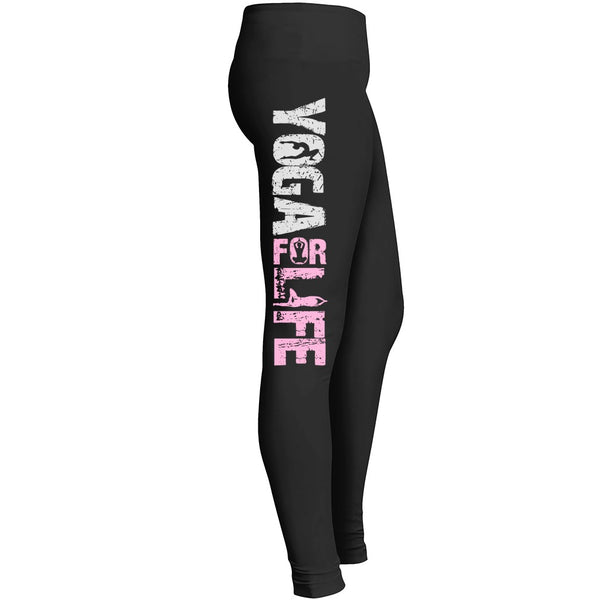 Yoga For Life Leggings Yoga Life Hot Yoga Pant For Pink Color Loving Girls Leggings