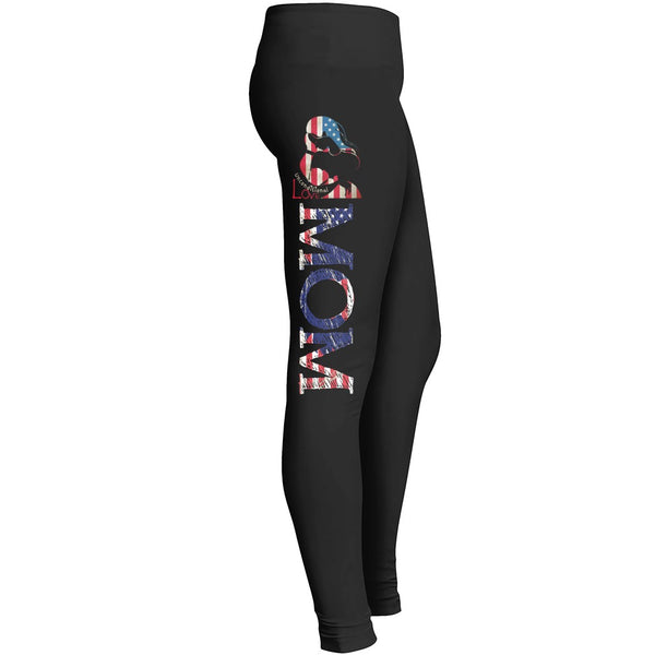 Usa Mom Lap Leggings Awesome Usa Mommy Mothers Day Gift Nw Born Baby Lover Wife Mommy Tights Suitabl Leggings