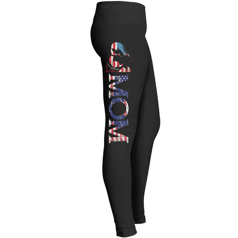 Usa Mom Lap Leggings Awesome Usa Mommy Mothers Day Gift Nw Born Baby Lover Wife Mommy Tights Suitabl Leggings