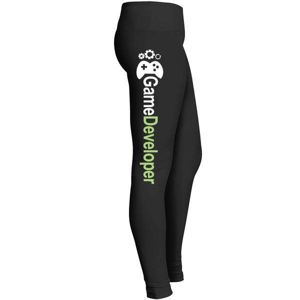 Game Developer Leggings Games Coding Pants For Awesome Girls Mom Mommy Lady Women Wife Grandmother F Leggings