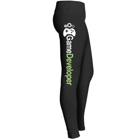 Game Developer Leggings Games Coding Pants For Awesome Girls Mom Mommy Lady Women Wife Grandmother F Leggings