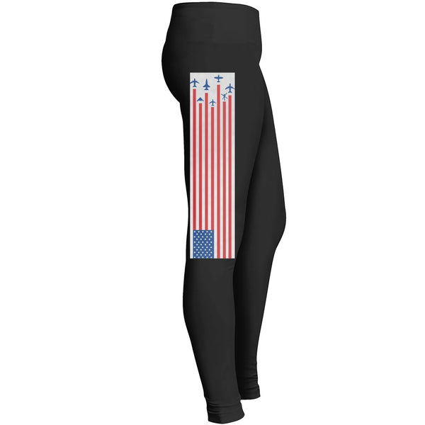 National Aviation Day Leggings For Awesome Girls Mom Mommy Lady Women Wife Grandmother Fit For All Leggings