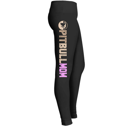 Pitbull Mom Dog Leggings Kitty Cats Lover Leggings For Awesome Girls Mom Mommy Lady Women Wife Leggings