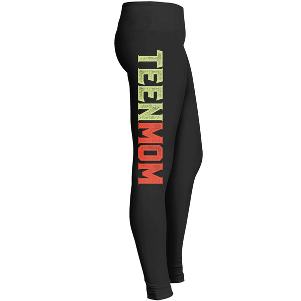 Teen Mom Leggings For Awesome Girls Mom Mommy Lady Women Wife Grandmother Fit For Indoor Outdoor Leggings