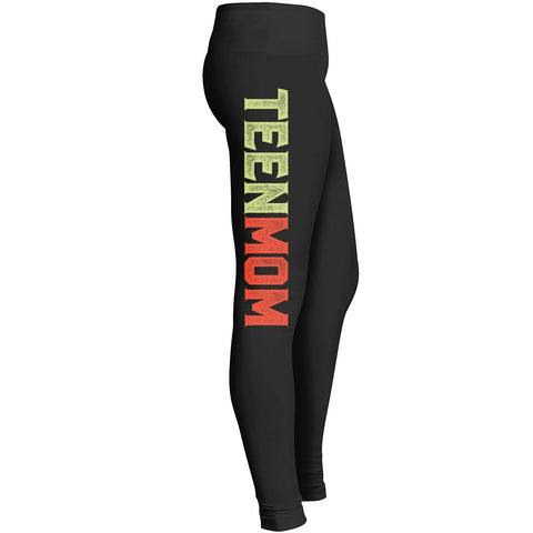 Teen Mom Leggings For Awesome Girls Mom Mommy Lady Women Wife Grandmother Fit For Indoor Outdoor Leggings