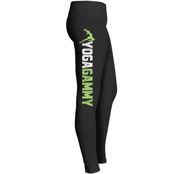 Yoga Gammy Fitness Workout Leggings For Awesome Girls Mom Mommy Lady Women Wife Grandmother Fitted Leggings