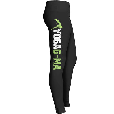 Yoga Gma Fitness Workout Leggings For Awesome Girls Mom Mommy Lady Women Wife Grandmother Fitted Leggings