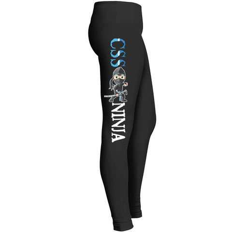 Css Ninja Leggings For Web Developer Girls Mom Mommy Lady Women Wife Grandmother Fit For Anywhere Leggings