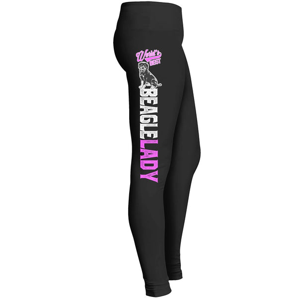 Worlds Best Beagle Dog Lady Leggings Fit For Indoor Outdoor Workout Yoga Tights Pant For Mom Leggings
