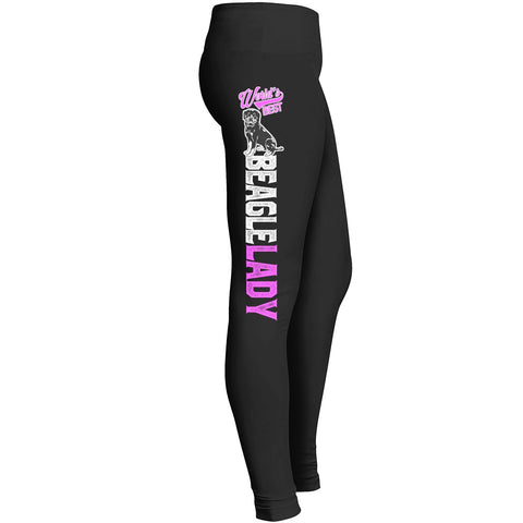 Worlds Best Beagle Dog Lady Leggings Fit For Indoor Outdoor Workout Yoga Tights Pant For Mom Leggings