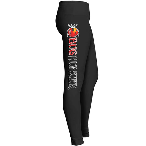 Bug Hunter Funny Programmer Leggings Fit For Indoor Outdoor Workout Yoga Suitable Tights Pants Leggings