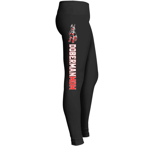 Doberman Mom Leggings Fit For Indoor Outdoor Workout Yoga Suitable Tights Pants Mom Lady Girl Women Leggings