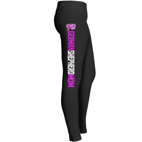 German Shepherd Mom Leggings Fit For Indoor Outdoor Workout Yoga Suitable Tights Pants Mom Lady Leggings