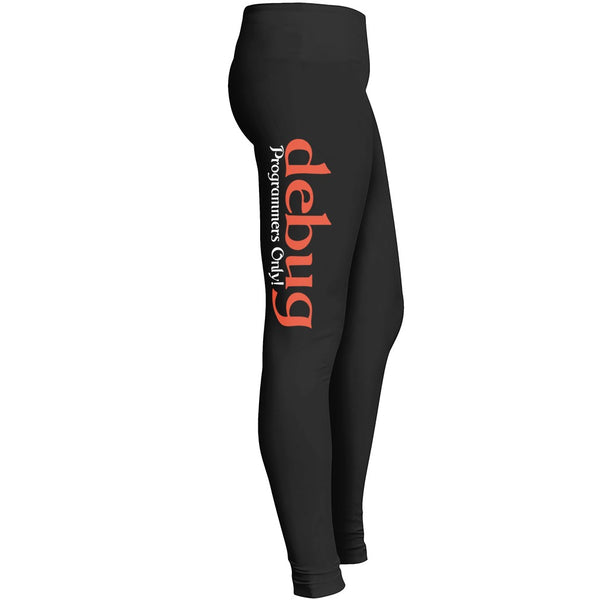 Debug Programmer Leggings Fit For Awesome Coder Coding Lover Girls Indoor Outdoor Workout Yoga Leggings