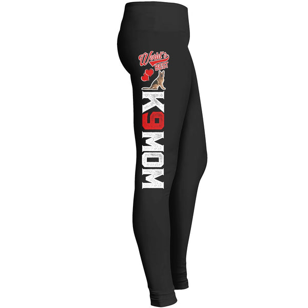 K9 Mom Leggings Fit For Awesome Pet Dog Doggy Lover Girls Indoor Outdoor Workout Yoga Suitable Tight Leggings