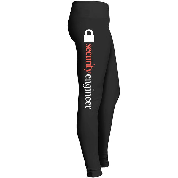 Security Engineer Leggings Fit For Awesome Girls Indoor Outdoor Workout Yoga Suitable Tights Pants Leggings