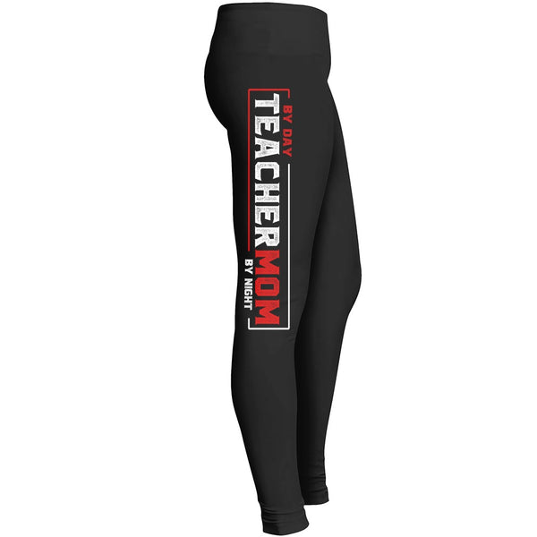 Teacher Mom Leggings Fit For Indoor Outdoor Workout Yoga Tights Pants Shorts Mom Lady Women Wife Leggings