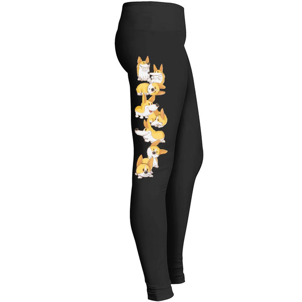 Corgi Legging Emotion Leggings