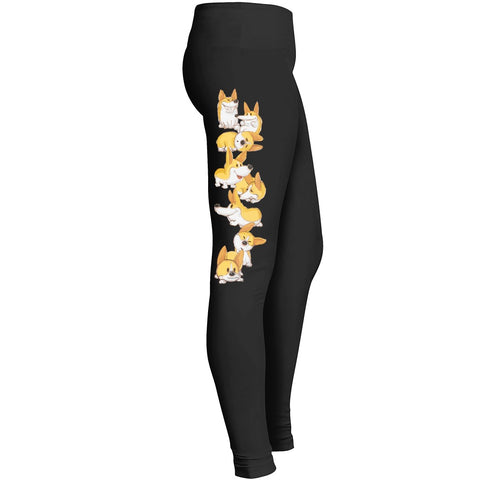 Corgi Legging Emotion Leggings