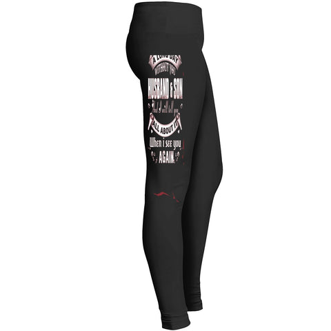 A Long Day Without You - Husband - Son Leggings