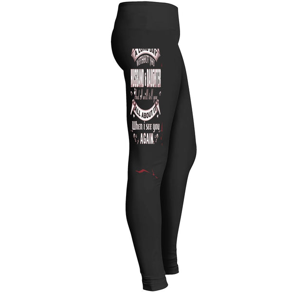 A Long Day Without You Husband-daughter Leggings