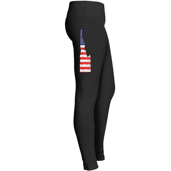 Idaho Patriot Flag Tshirt Leggings