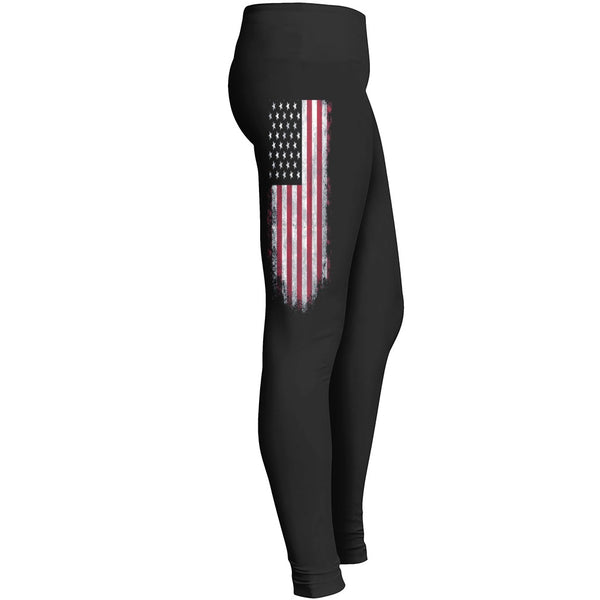 Usa Flag - For True Patriots. Leggings