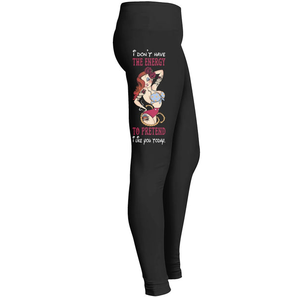 I Dont Have Energy Ver 4 Leggings