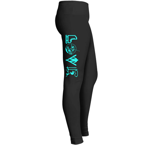 Love Skiing Legging. Leggings