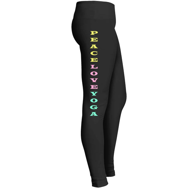 Peace Love Yoga Leggings