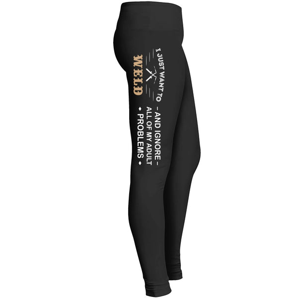 Woman Welder Leggings