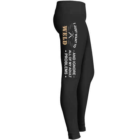 Woman Welder Leggings