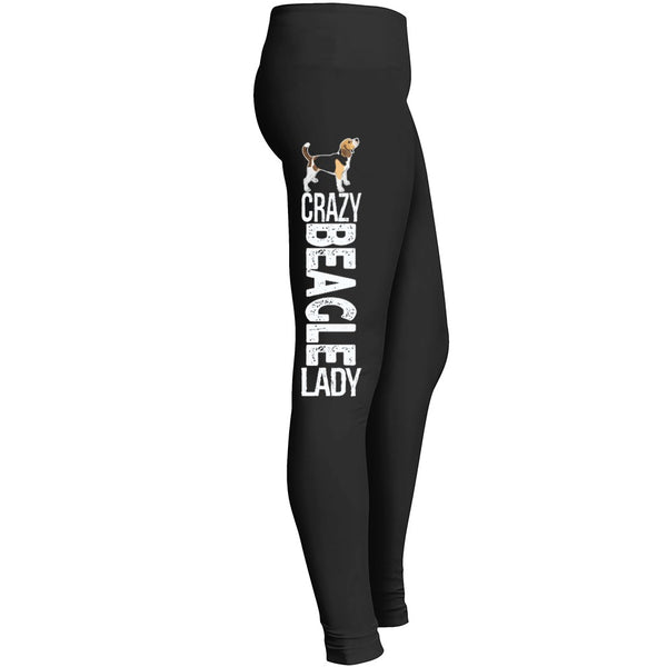 Crazy Beagle Lady Leggings