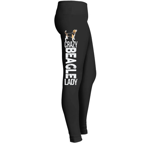 Crazy Beagle Lady Leggings