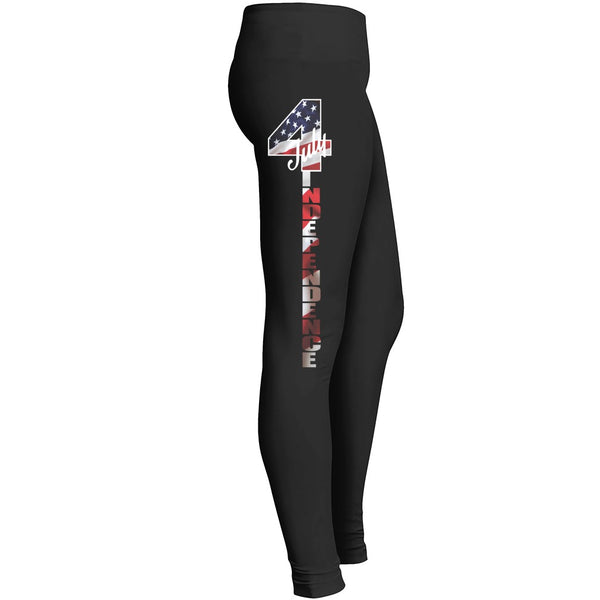 4th July America Independent Day Leggings