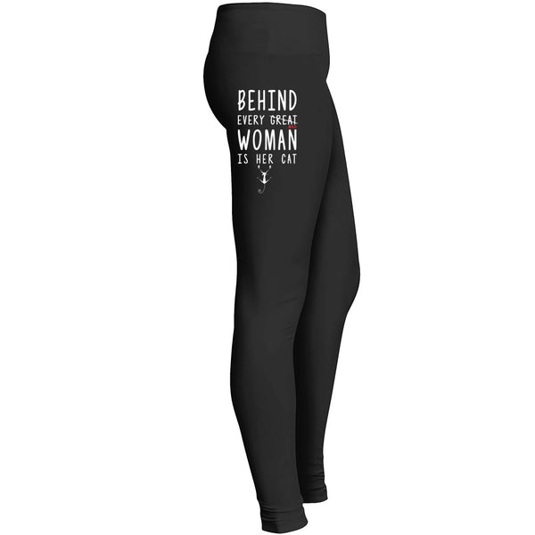Behind Every Mad Woman Is Her Cat Legging 