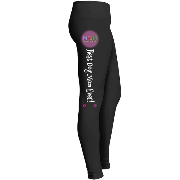 Best Dog Mom Ever Leggings For Dog Lovers Leggings