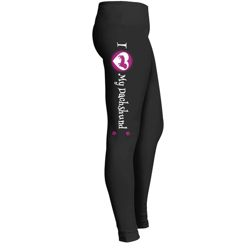 I Love My Dachshund Leggings For Dachshund Dog Lovers Leggings