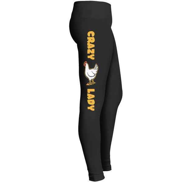 Crazy Chicken Lady Leggings Leggings