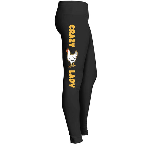 Crazy Chicken Lady Leggings Leggings