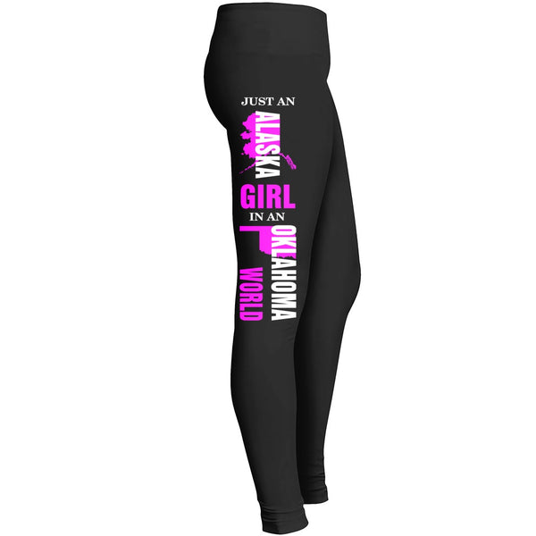 Alaska Girl Oklahoma Alaska Girl Oklahoma Legging 