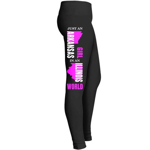 Arkansas Girl Illinois Arkansas Girl Illinois Legging 