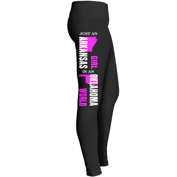 Arkansas Girl Oklahoma Arkansas Girl Oklahoma Legging 