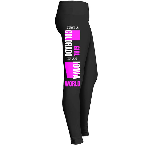 Colorado Girl Iowa Colorado Girl Iowa Legging 