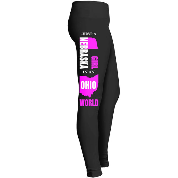 Nebraska Girl Ohio Nebraska Girl Ohio Legging 