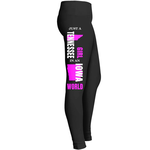Tennessee Girl Iowa Tennessee Girl Iowa Legging 